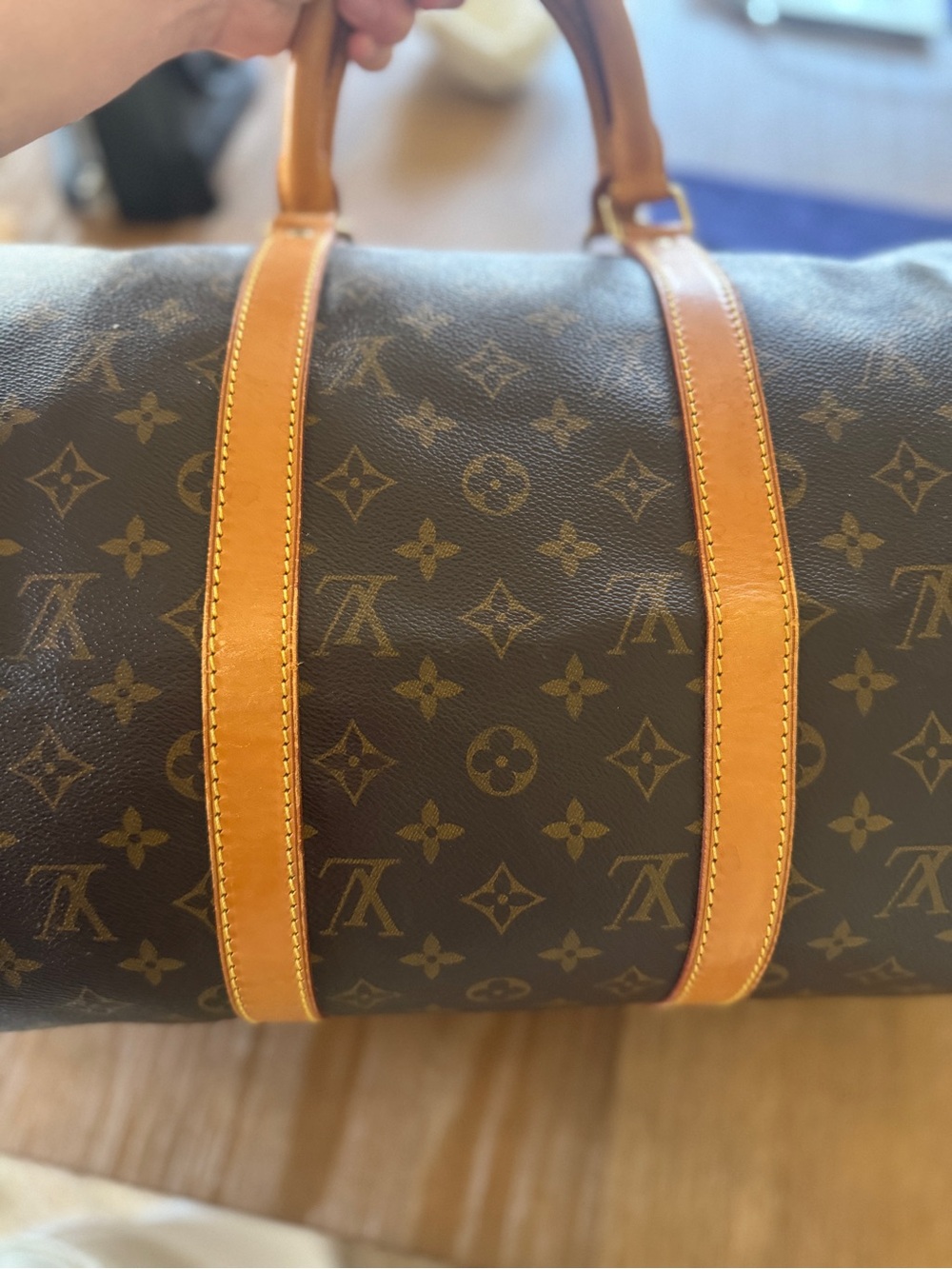 Louis Vuitton Bandolier 50 with strap - Picture 4 of 8